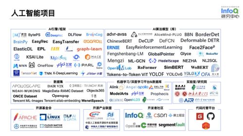 盤點四大技術板塊，洞察百項人工智能開源項目 InfoQ研究中心帶你探秘中國人工智能開源領域之人工智能基礎軟件開發