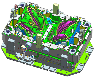 Bi-color HL Lens Mould
